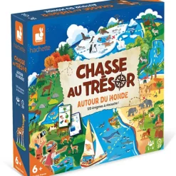 Jeu de société Chasse au trésor : autour du monde