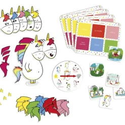 Jeu de société Mes émotions Gaston la licorne