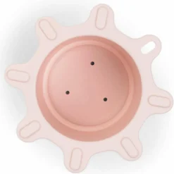 Jeu d'eau lot de 3 gobelets empilables Elphee Rose