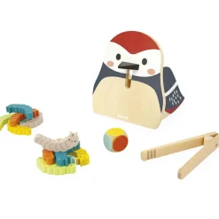 Jeu des couleurs Pic Pic et chenilles en bois WWF