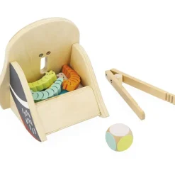 Jeu des couleurs Pic Pic et chenilles en bois WWF