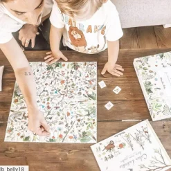 Jeu d'observation et de rapidité Les trésors du jardin Le Jardin du Moulin