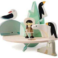 Jeu d'équilibre bascule cercle polaire