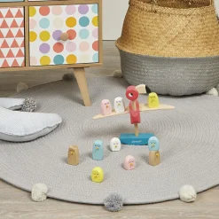 Jeu d’équilibre Flamant rose Zigolos (26 cm)