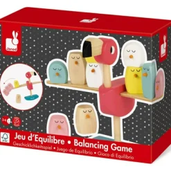 Jeu d’équilibre Flamant rose Zigolos (26 cm)