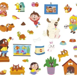 Jeu magnétique Magneti'stories Les animaux domestiques