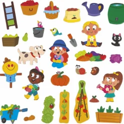Jeu magnétique Magneti'Stories Le Potager