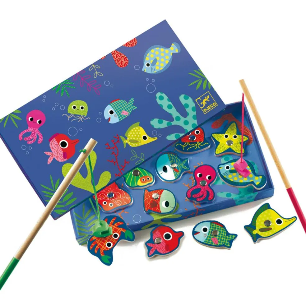 Jeu magnétique Pêche colorée