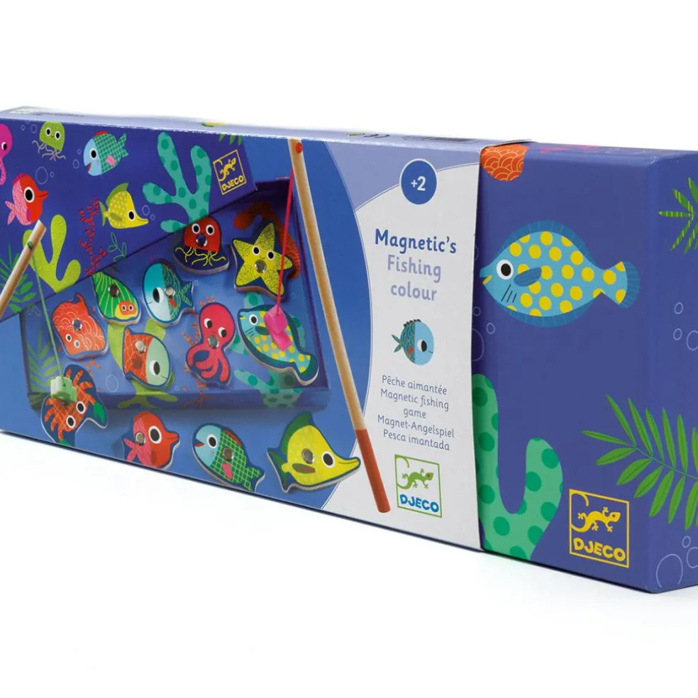Jeu magnétique Pêche colorée