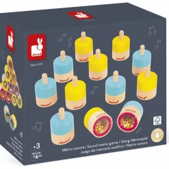 Jeu sensoriel Memo sonore