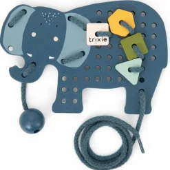 Jeux de laçage bois animaux