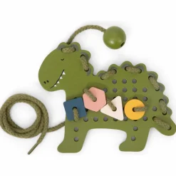 Jeux de laçage bois animaux