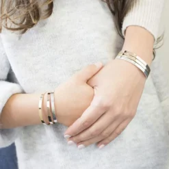 Jonc pour enfant personnalisable (argent 925°)