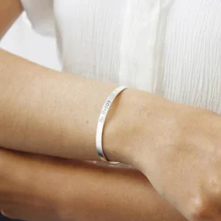 Jonc pour enfant personnalisable (argent 925°)