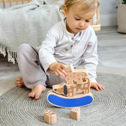 Jouet à empiler en bois Little Mateys