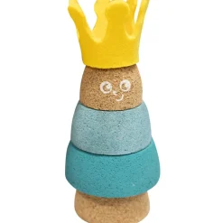 Jouet à empiler Roi en liège