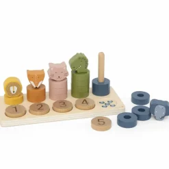 Jouet à encastrer 2 en 1 en bois