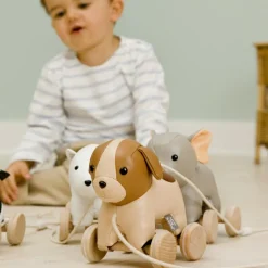 Jouet à tirer Adrien le Chien