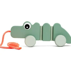 Jouet à tirer Croco Vert