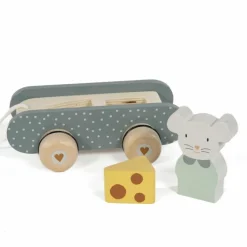 Jouet à tirer en bois Poppy