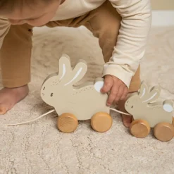 Jouet à tirer Lapin Baby bunny