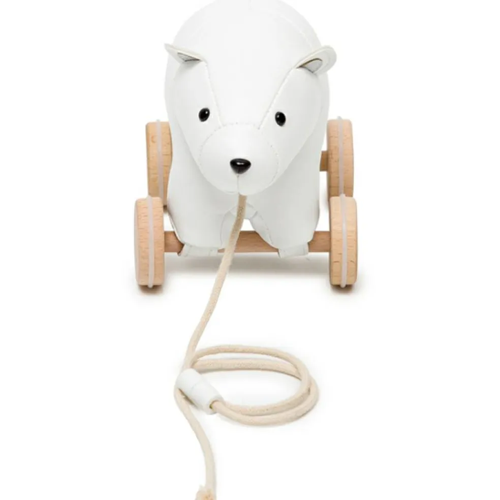 Jouet à tirer Nathan l'Ours blanc