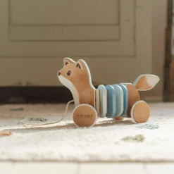 Jouet à tirer renard en bois FSC Forest Friends