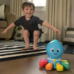 Jouet d'activités 4 en 1 Opus le Poulpe Musical et Lumineux