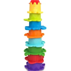 Jouet de bain gobelets gigogne (8 pièces)