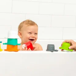 Jouet de bain gobelets gigogne (8 pièces)