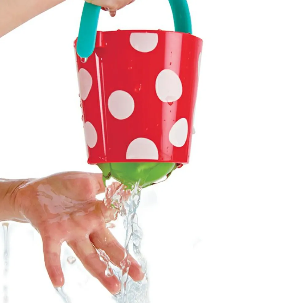 Jouet de bain seaux colorés (3 pièces)