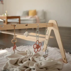 Jouet de dentition en silicone Daisy Lilac