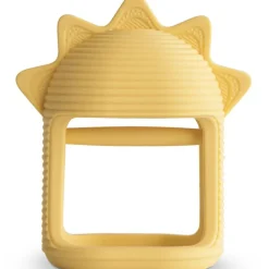 Jouet de dentition en silicone Sun yellow