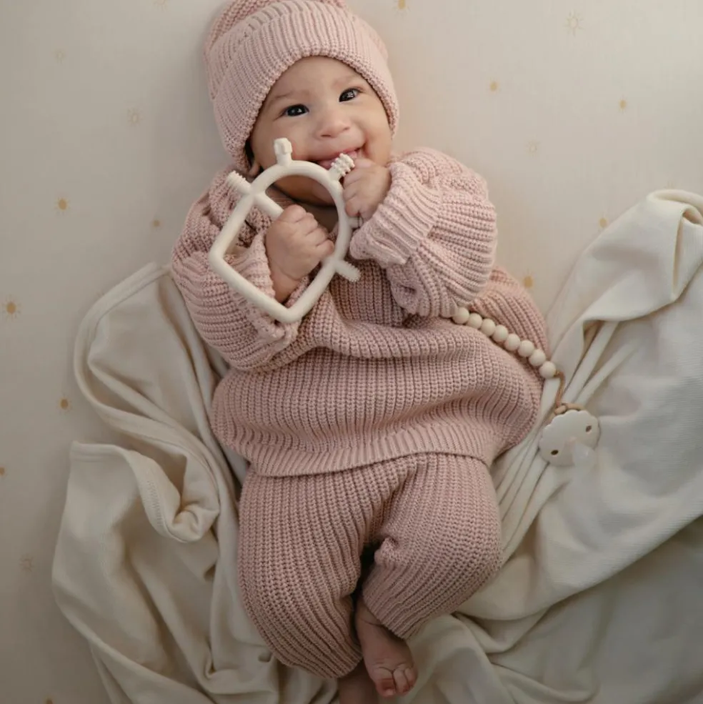 Jouet de dentition en silicone Sensory shifting sand