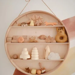 Jouet de dentition nuage gris