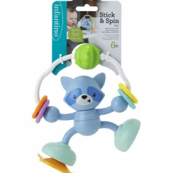 Jouet de table ventouse Raton Laveur