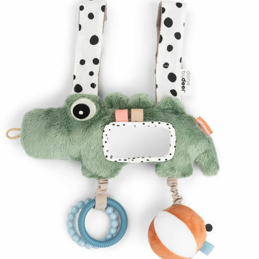Jouet d'éveil à suspendre Croco Vert