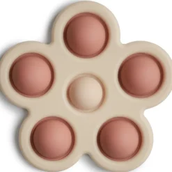 Jouet en silicone Fleur Rose-Blush-Shifting sand