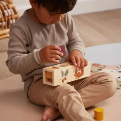 Jouet trieur de formes en bois