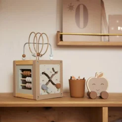 Jouet voiture en bois Farm Apple