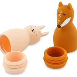 Jouets de bain aspergeur Mrs. Rabbit & Mr. Fox (2 pièces)