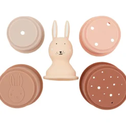 Jouets de bain gobelets empilables Mrs. Rabbit (5 pièces)