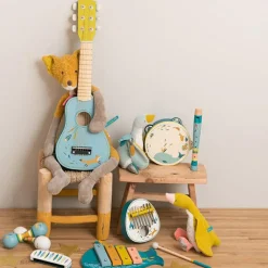 Kalimba renard Chaussette Le voyage d'Olga