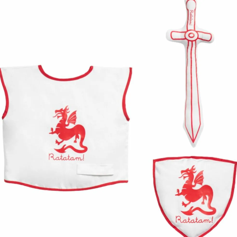 Kit chevalier Blanc et Rouge (3-8 ans)
