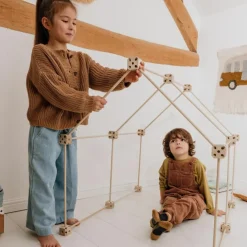 Kit de construction cabane d'intérieur 1001 Cabanes - Pack Libellule 43 pièces