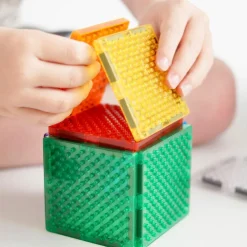 Kit de construction magnétiques de briques intense (16 pièces)