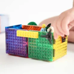 Kit de construction magnétiques de briques intense (16 pièces)