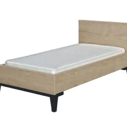 Kit de transformation 2 pans 140 cm en chêne blond noir Marcel