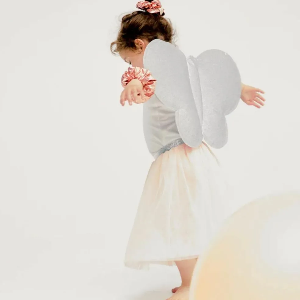 Kit papillon Rose et Argent (3-8 ans)