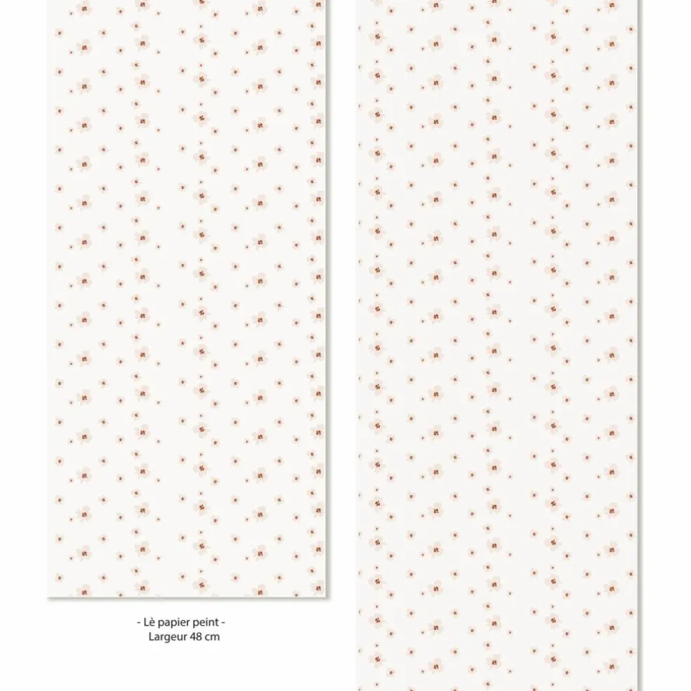 Lé unique papier peint Motif Paloma